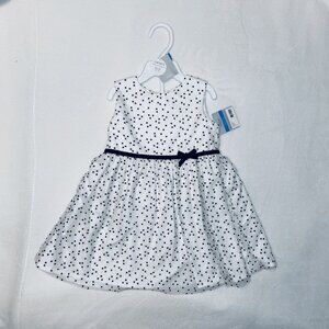 24m NWT Ivory & Black Dress